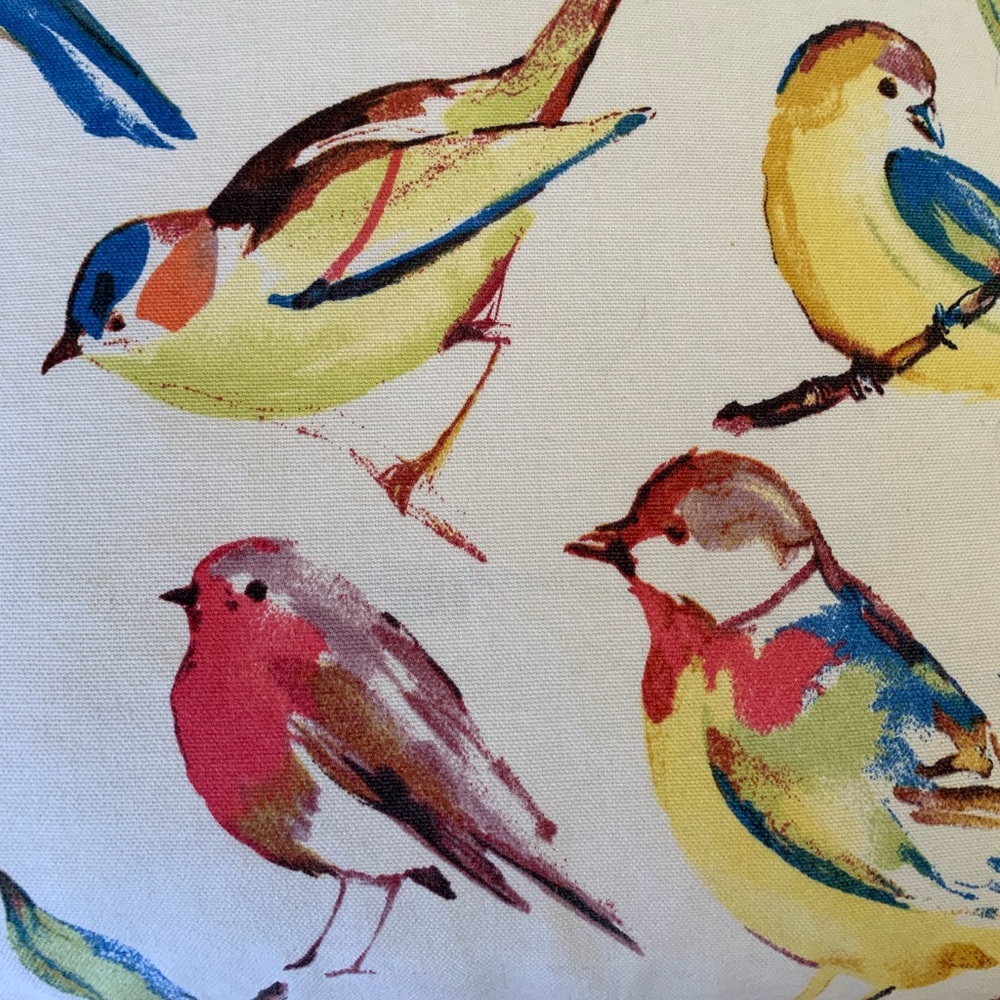 Spring Bird Decorative Pillow